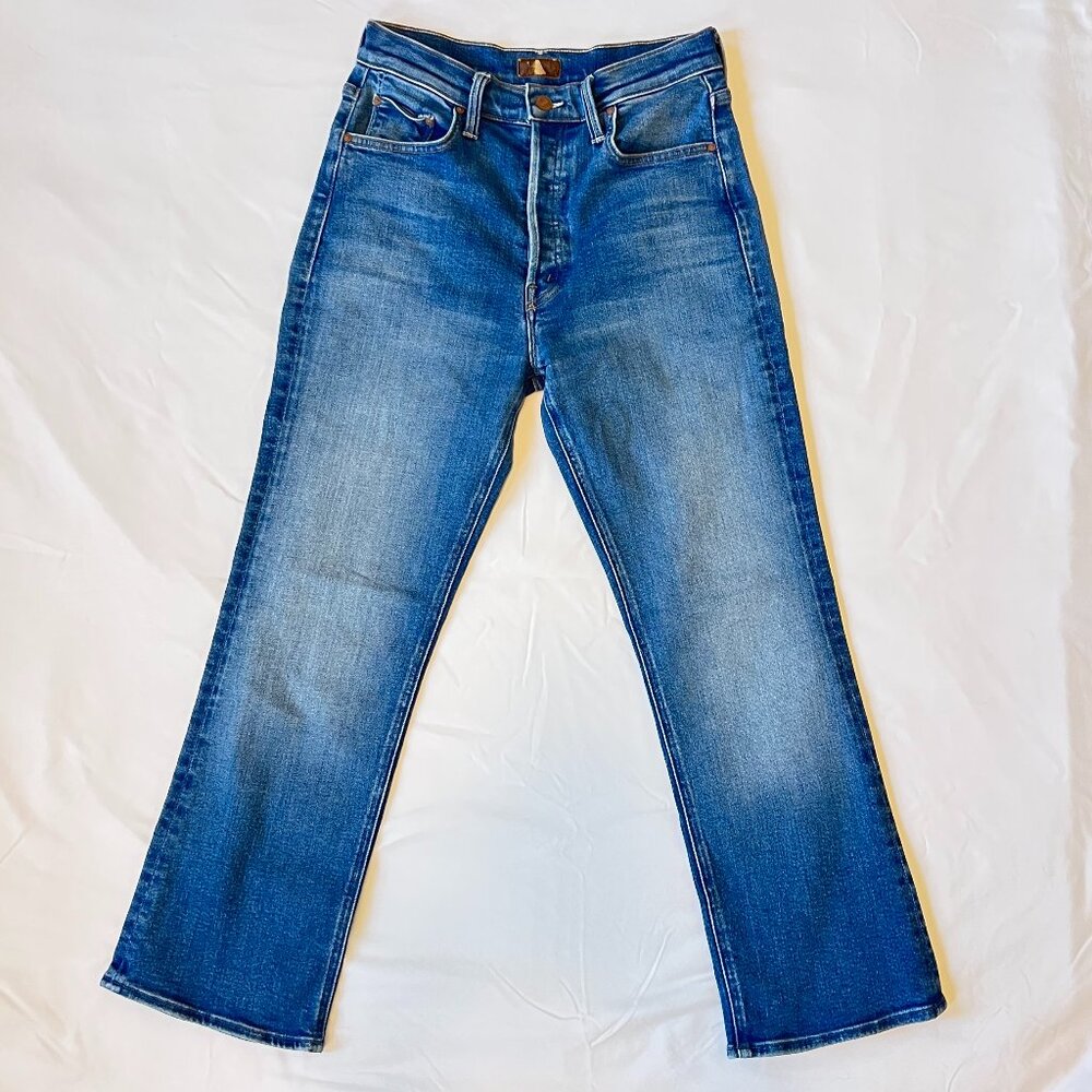 MOTHER Tripper Ankle Jeans Size 27 in Work Hard Play Hard